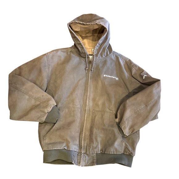 Destinations Other - Destinations Workwear Canvas Jacket Thermal Quarry Lined Men's 2XL Hooded